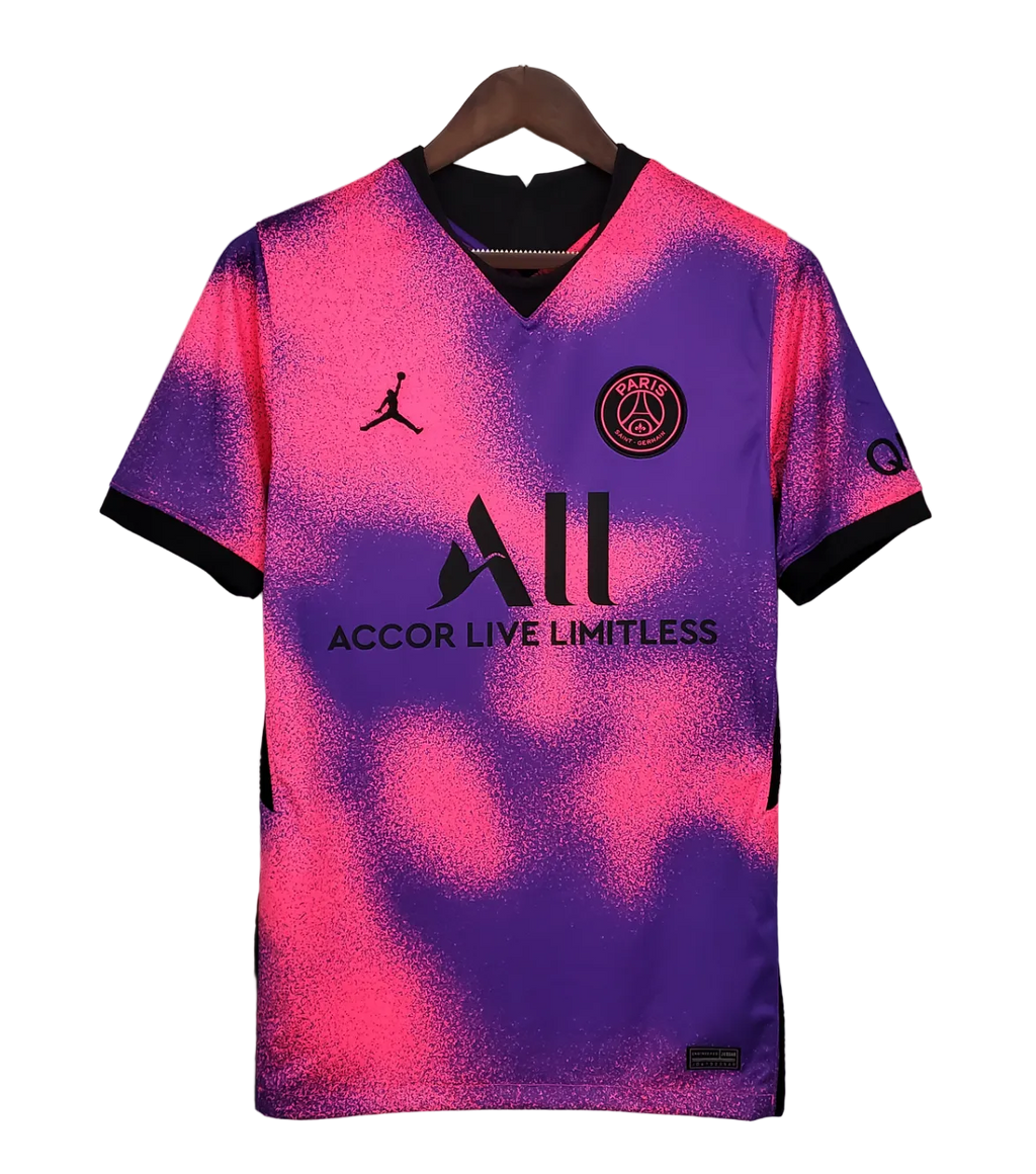 Maillot Jordan PSG Fourth Away Purple 2020/21