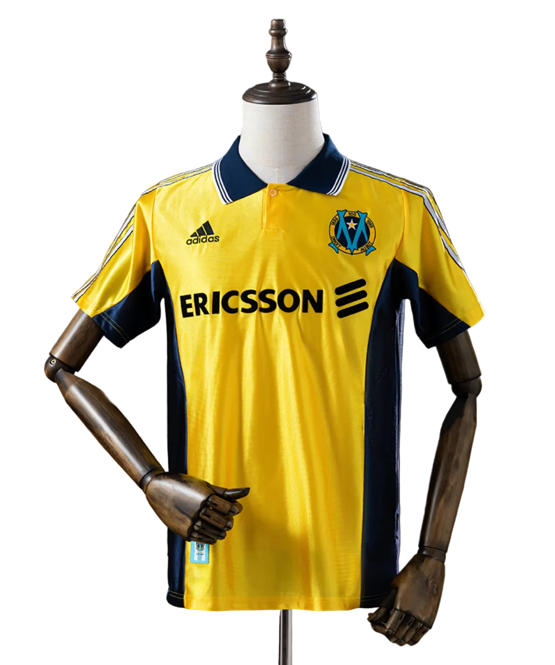 Maillot Rétro Olympique de Marseille Away Jaune 1998/99