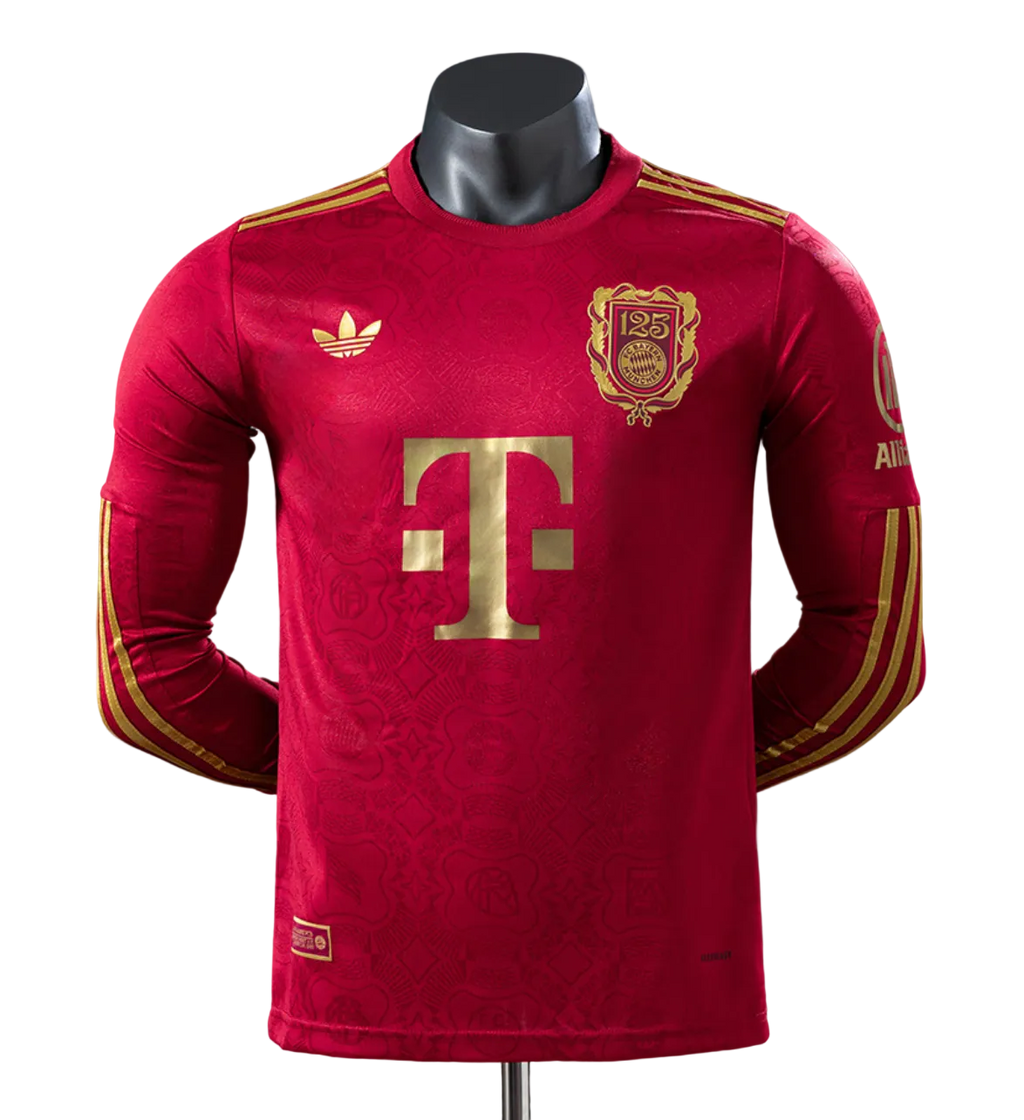 Maillot Bayern Munich 125ᵉ Anniversaire Player Version Manches Longues 2025/26