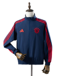 Veste Coupe-Vent Réversible Bayern Munich Bleu Marine 2025/26