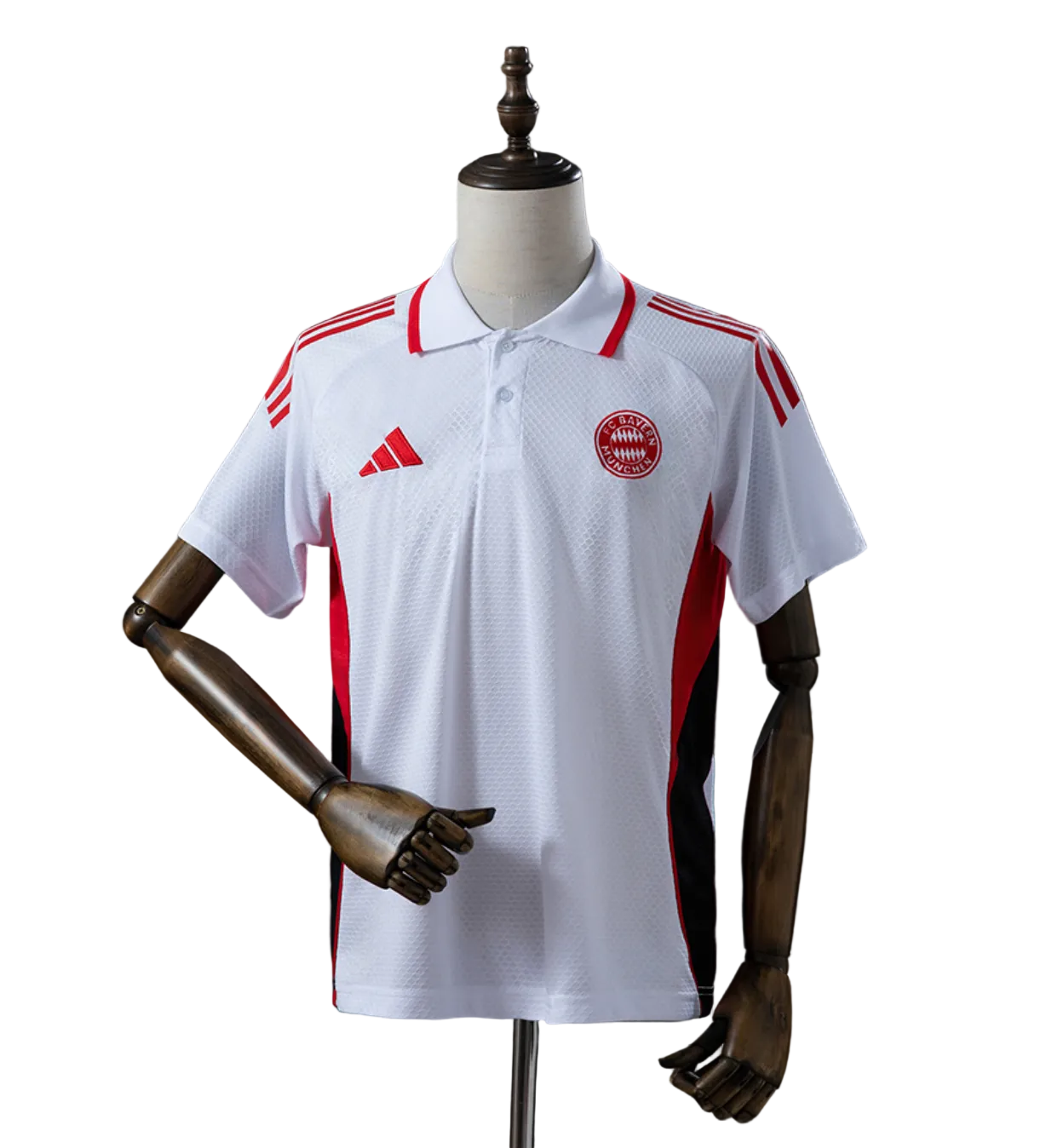 Polo Bayern Munich Blanc & Rouge 2025/26