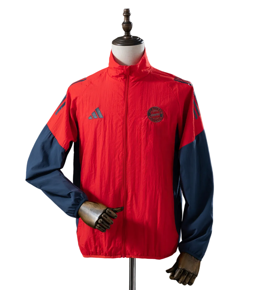 Veste Coupe-Vent Bayern Munich Rouge