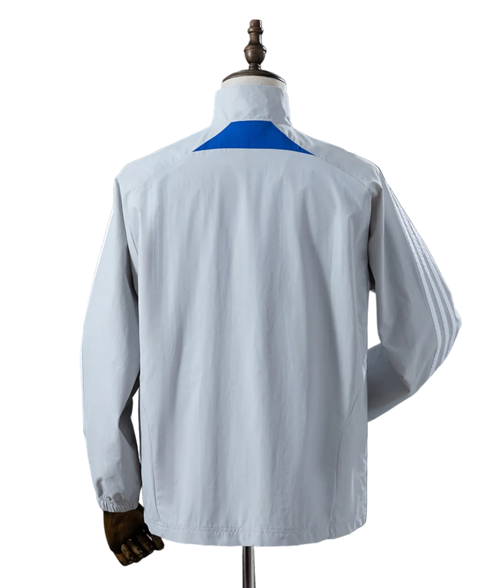 Veste Coupe-Vent Bayern Munich Gris Clair