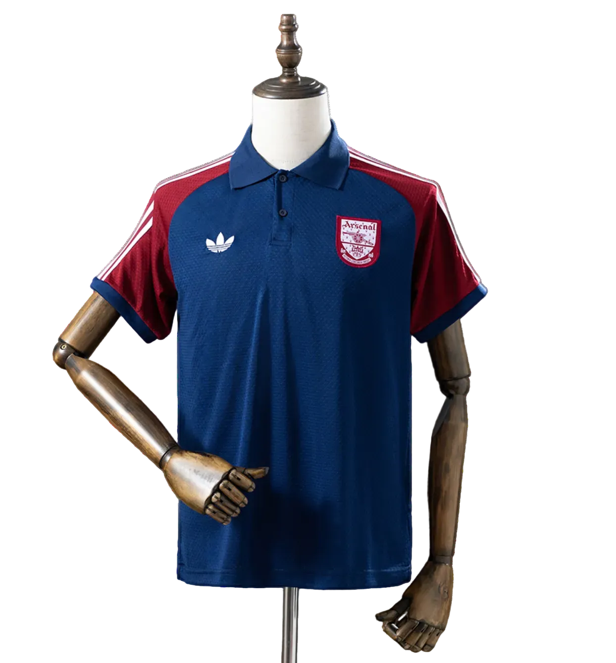 Polo Arsenal Bleu Marine 2025/26