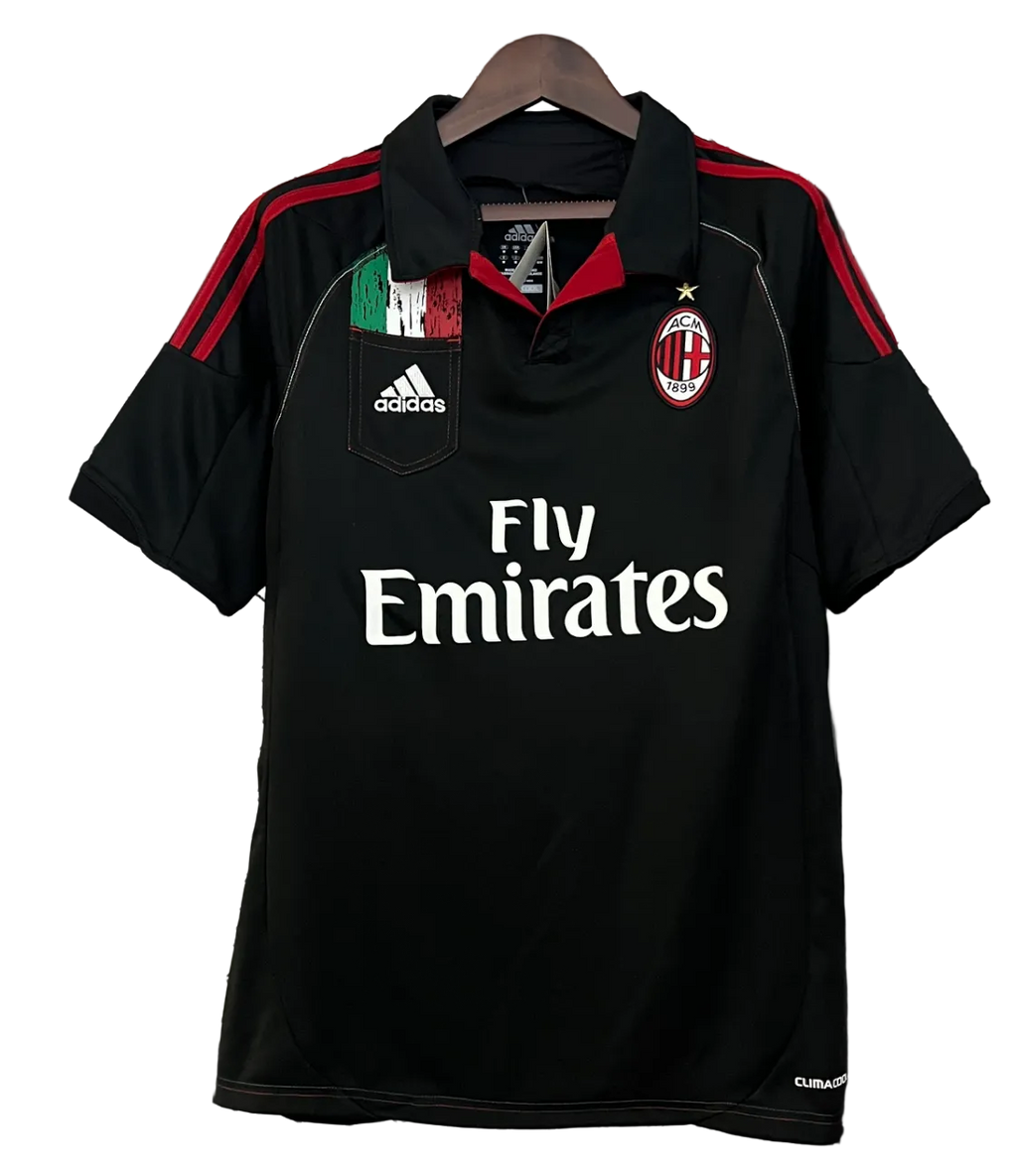 Retro AC Milan 12/13 Black Jersey