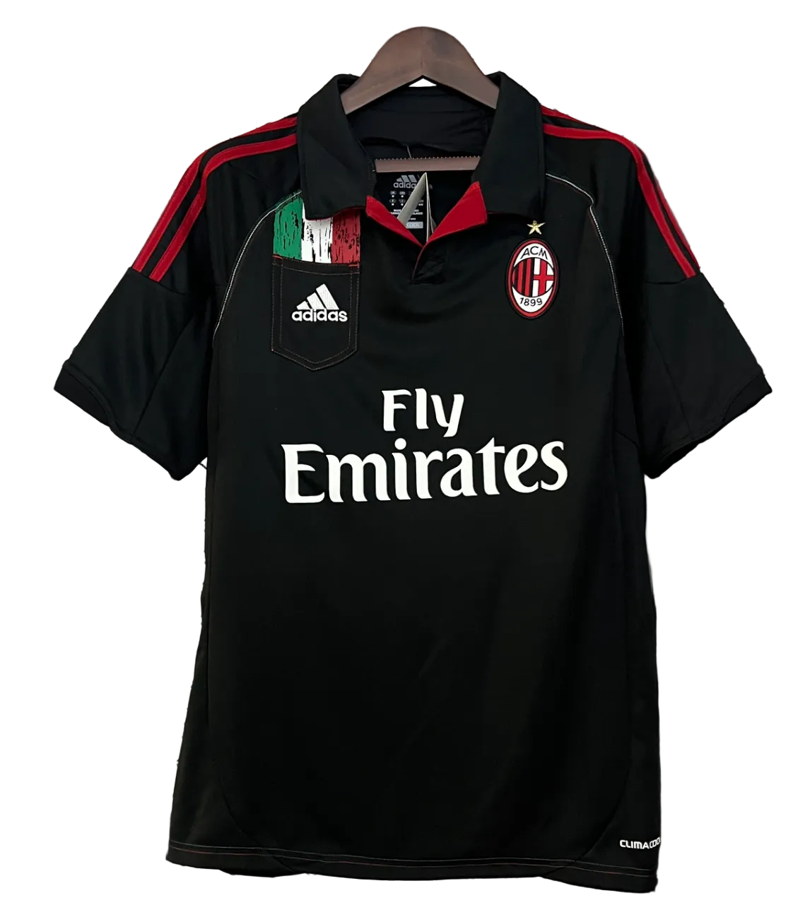Retro AC Milan 12/13 Black Jersey