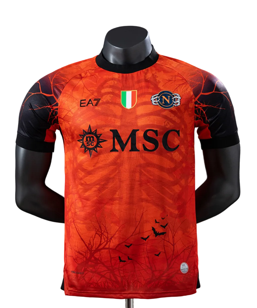 Napoli 25/26 Halloween Orange Player Version Jersey