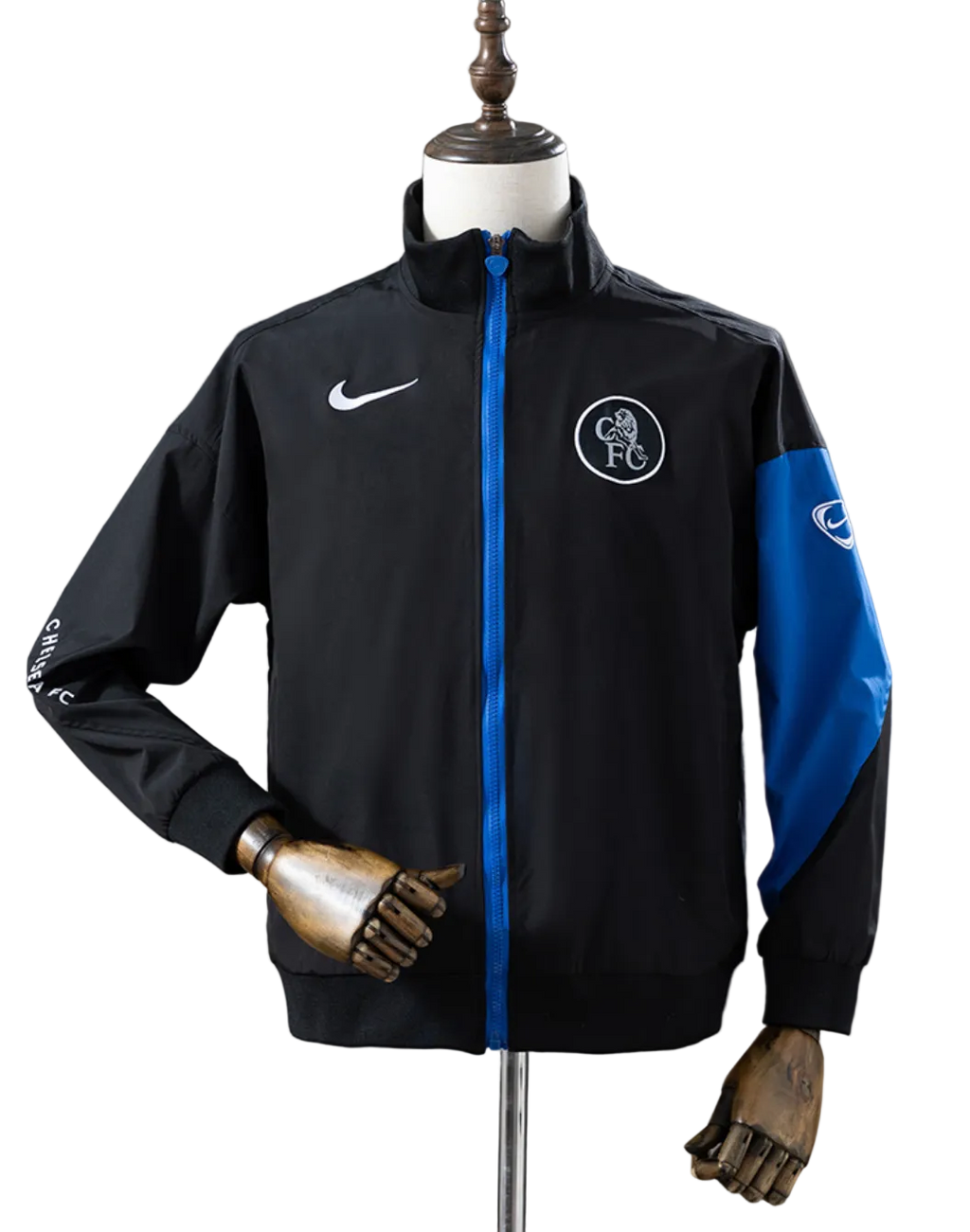 Chelsea Windbreaker Jacket Black