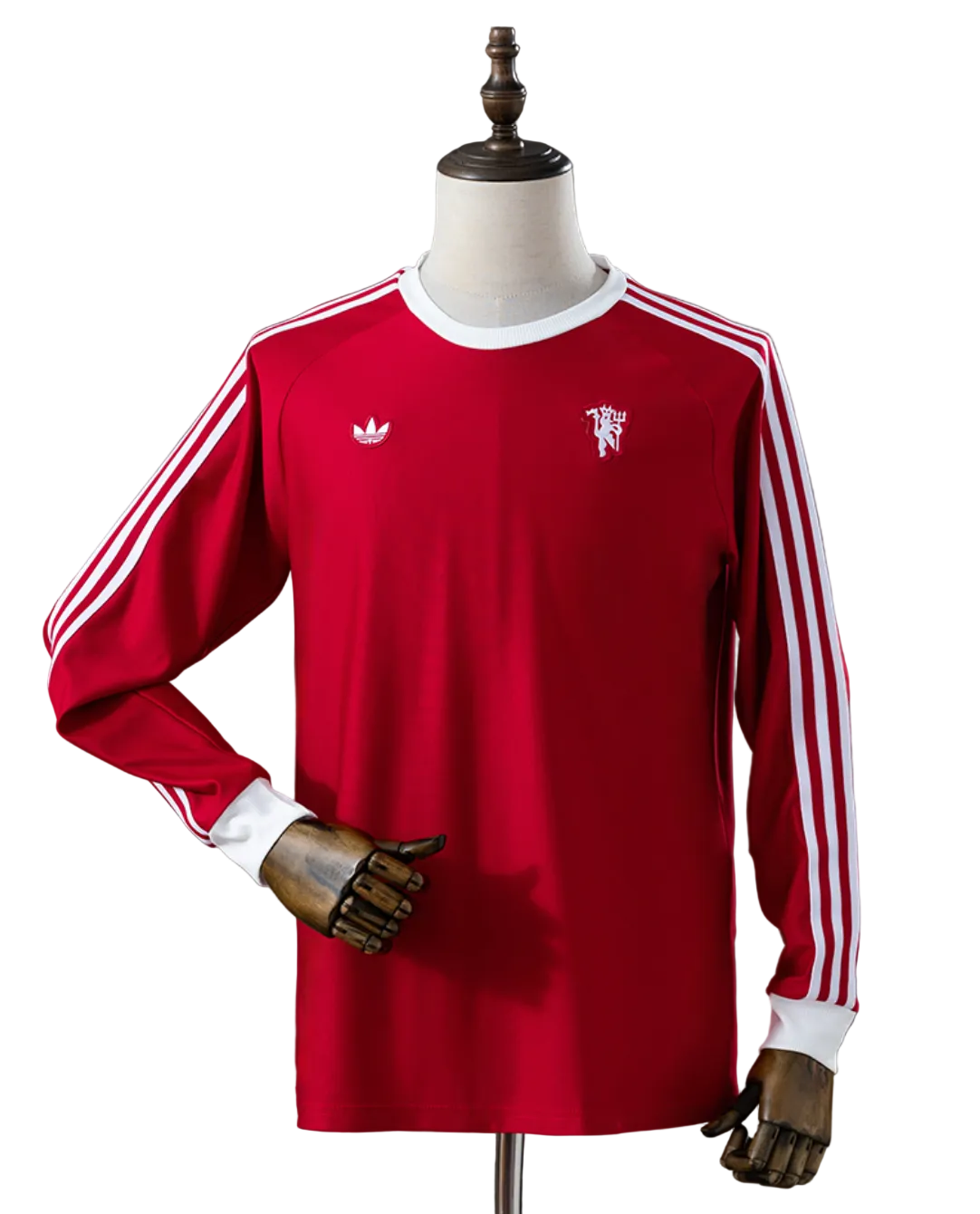 Manchester United Terrace Icons Long Sleeve T-Shirt Red