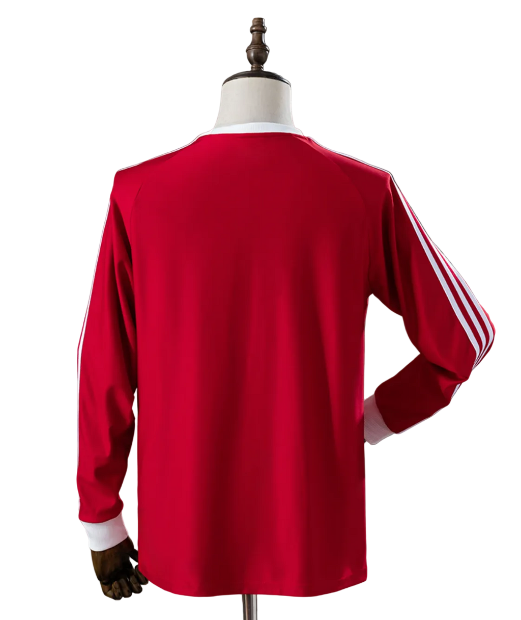 Manchester United Terrace Icons Long Sleeve T-Shirt Red