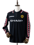 Retro Manchester United 1998/99 Black Long Sleeve Jersey