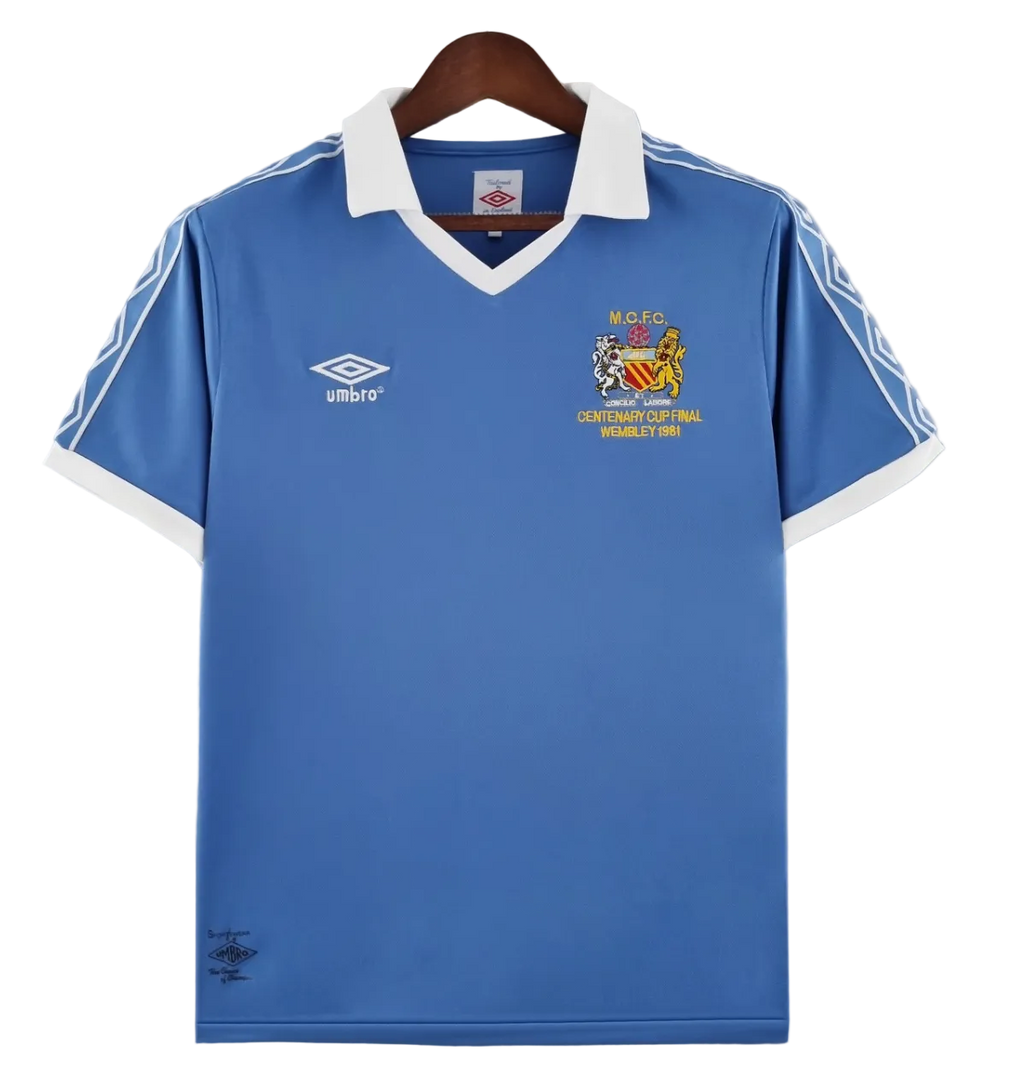 Retro Manchester City 81/82 Home Jersey