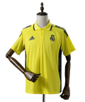 Real Madrid 25/26 Yellow Polo Shirt – Polo Jaune