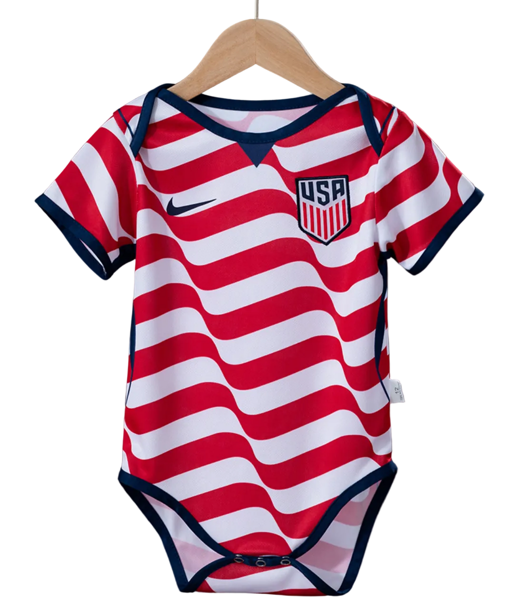 Maillot Domicile Bébé USA 2026/2027