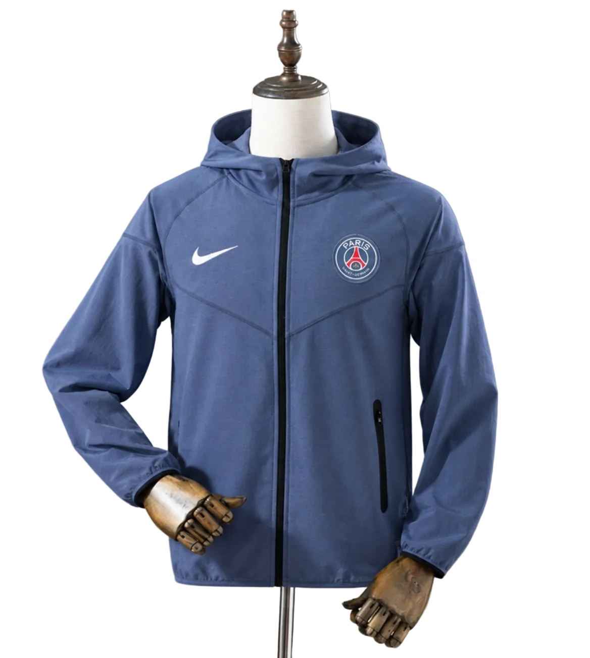 PSG 26/27 Home Blue Full-Zip Hooded Jacket
