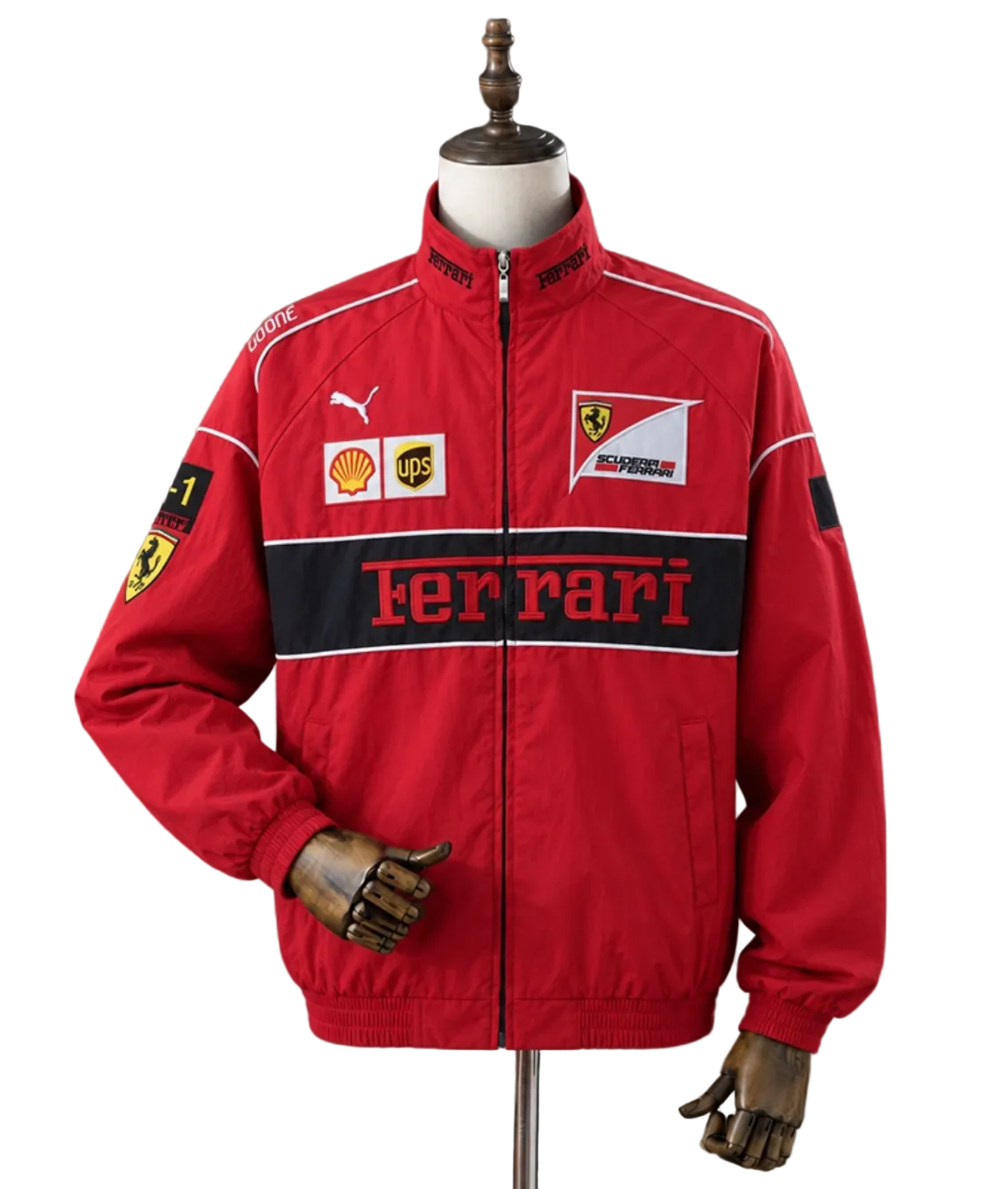 Veste de Course Rétro Ferrari F1