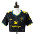 Maillot Femme Manchester United 25/26 – Troisième Tenue Crop Top