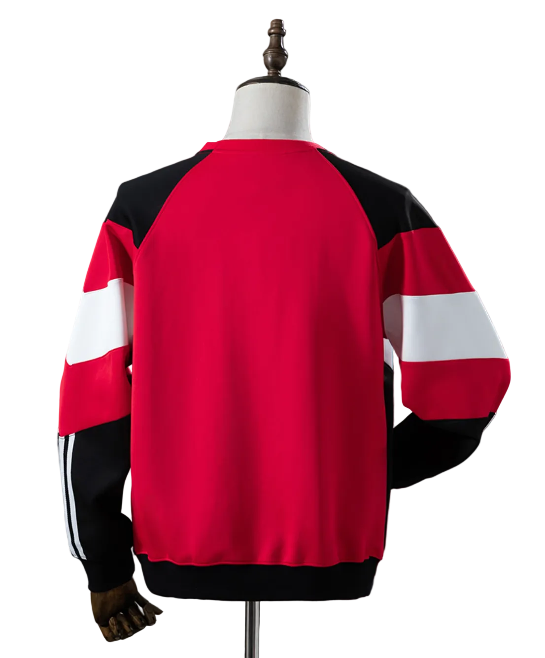 Sweatshirt Rouge à Manches Longues AC Milan 2025-2026