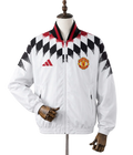 Veste Rétro Manchester United 2007-2008 – Blanche