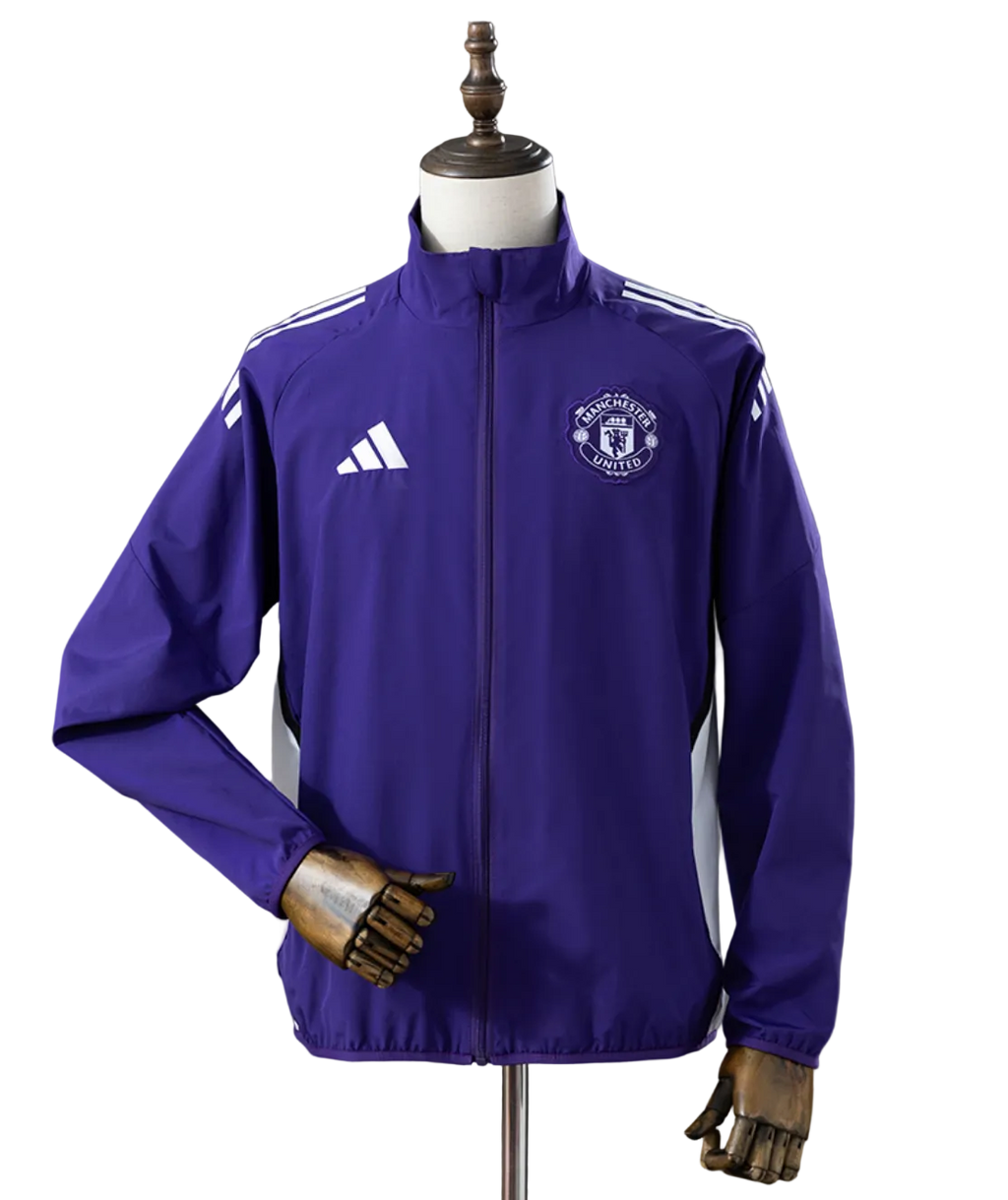 Veste Coupe-Vent d'Entraînement Manchester United 2025-2026 – Violette