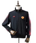 Veste Coupe-Vent Rétro Manchester United – Noire