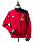 Veste Coupe-Vent Rétro Manchester United 2007-2008 – Rouge