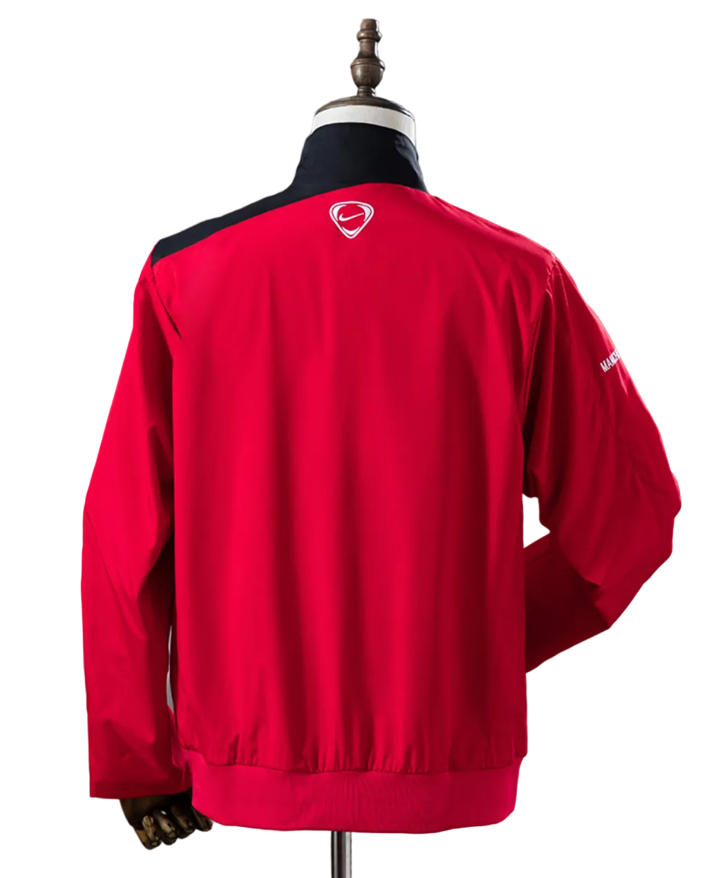 Veste Coupe-Vent Rétro Manchester United 2007-2008 – Rouge
