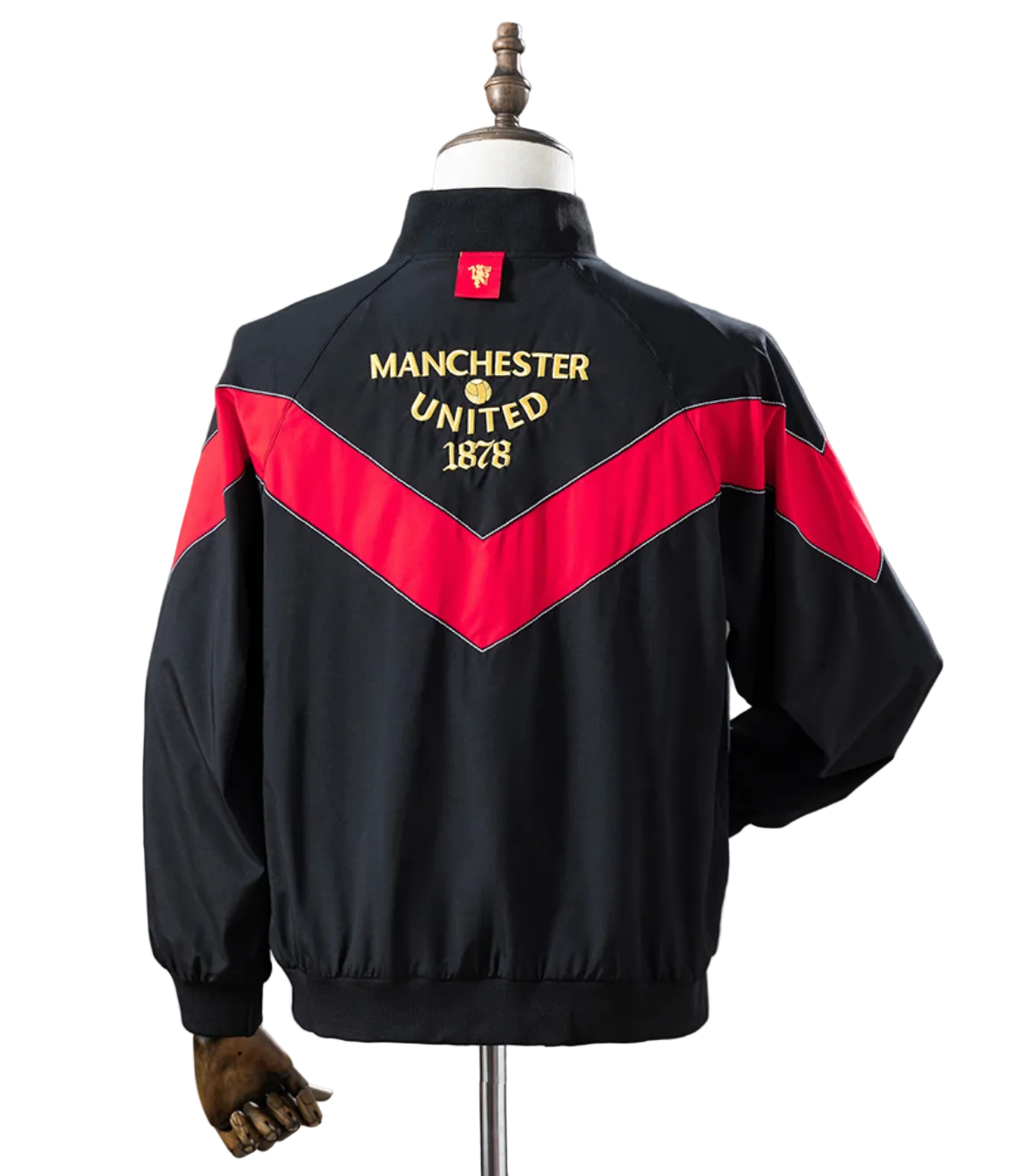 Veste Coupe-Vent Rétro Manchester United 2006-2007 – Noire