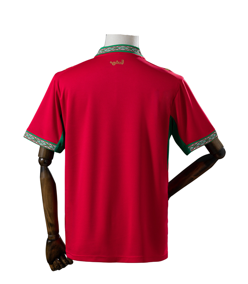 Maillot Maroc Home 2026 Officiel Rouge